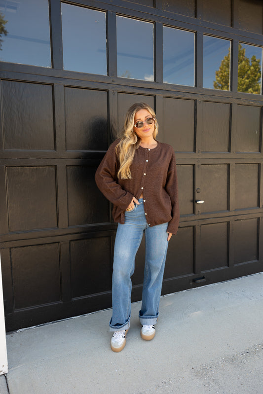 Lana Long Sleeve Cardigan Sweater