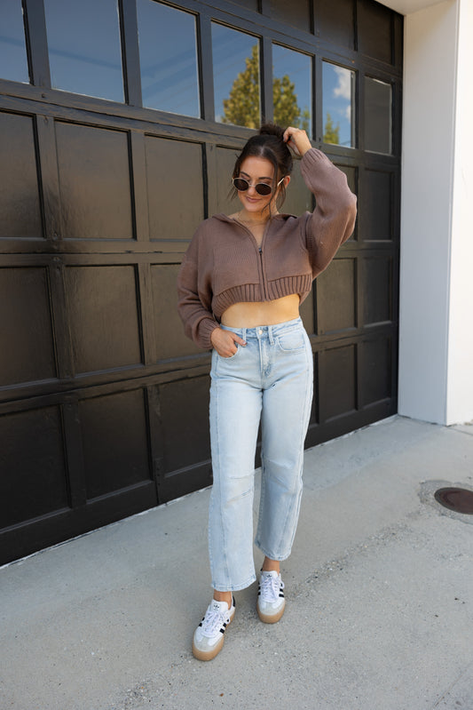 Laurel High Rise Barrel Jeans