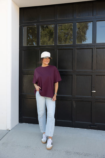 Campbell Crew Neck Oversized T-Shirt