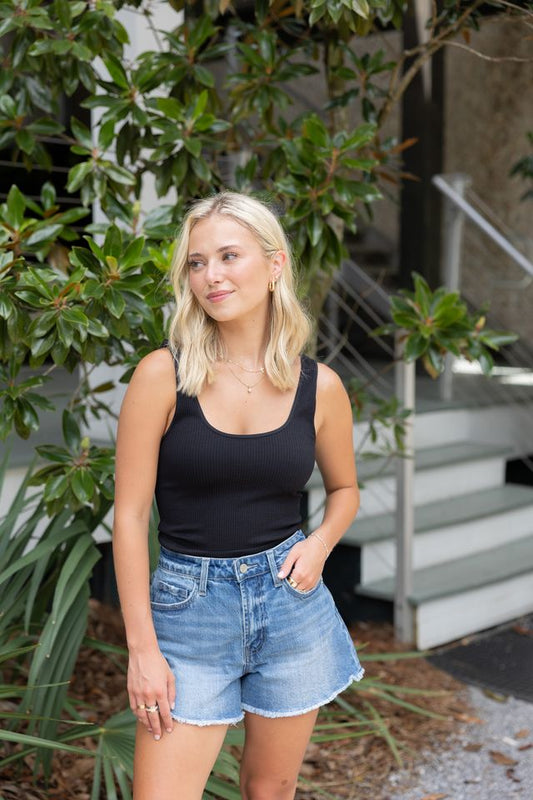 Reagan Ribbed Crop