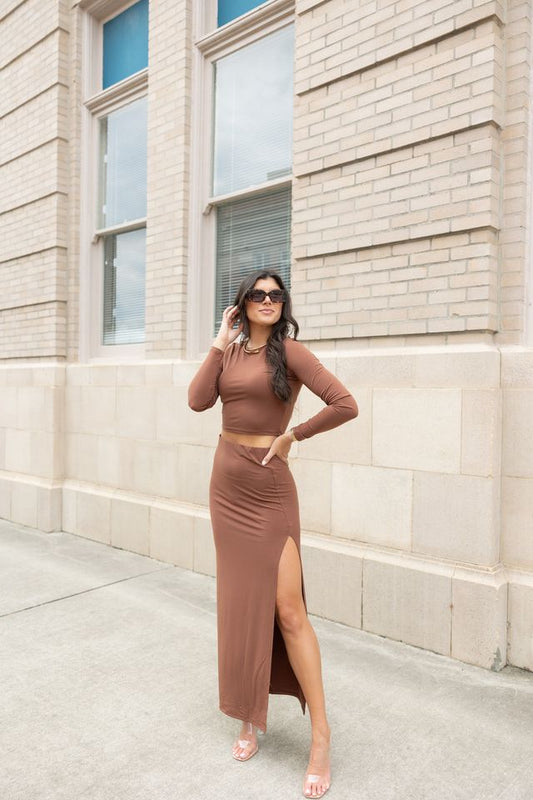 Showstopper Maxi Skirt Matching Set
