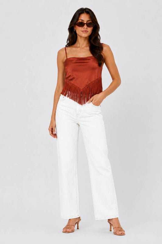 Finley Fringe Top