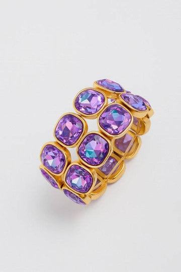 Purple Gem Bracelet