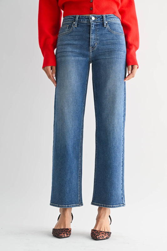 Melanie Mid Rise Denim
