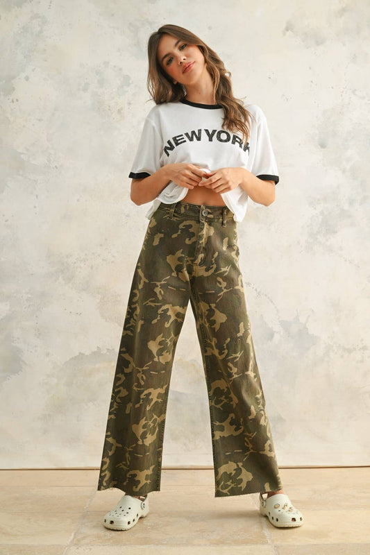 Cassie Camouflage Pants