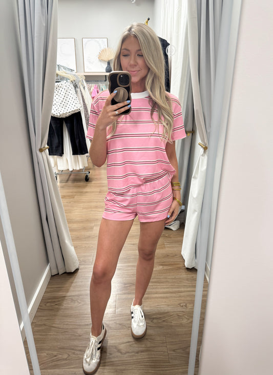Marlee Stripe Matching Set