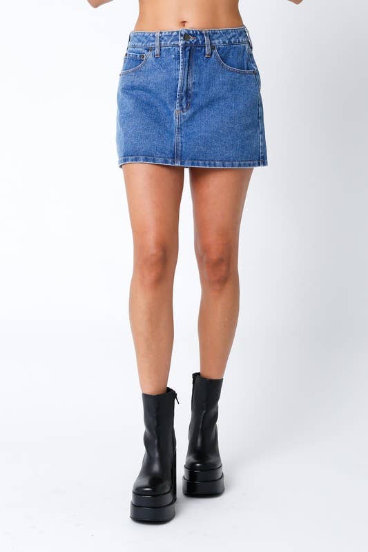 Julia Denim Skirt
