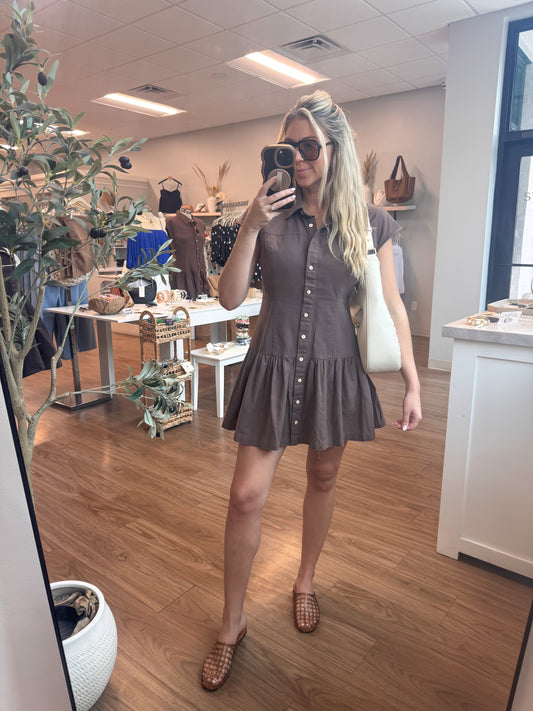 Lilly Ruffle Mini Dress