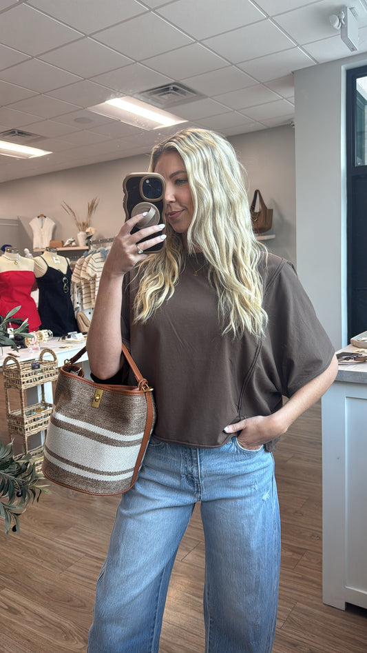 Olivia Oversized Top