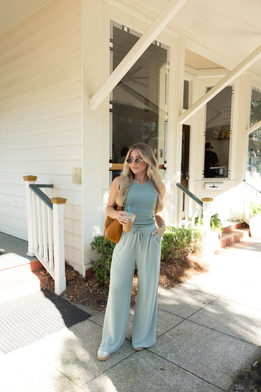 Laid Back Relaxed Wide Leg Pants