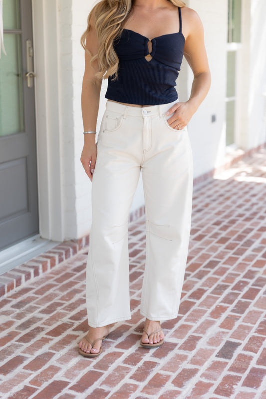 Wallace Barrel Jeans