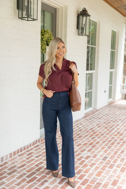 Daphne Drop Shoulder Blouse