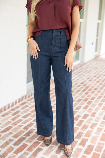 Wild Honey Wide Leg Denim