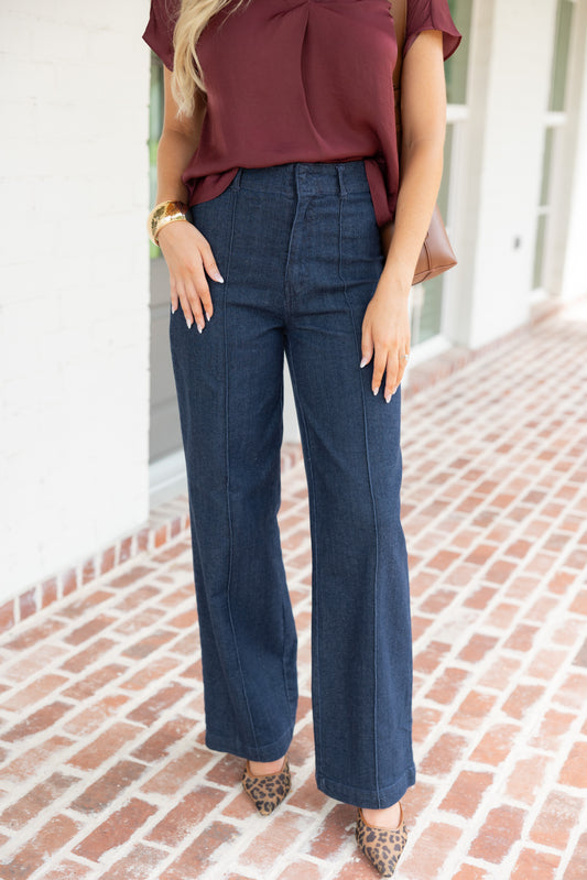 Wild Honey Wide Leg Denim