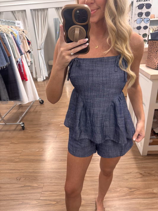 Dallas Top & Short Set