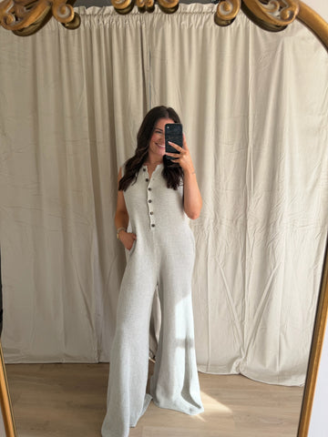 On Cloud Nine Wide Leg Jumpsuit