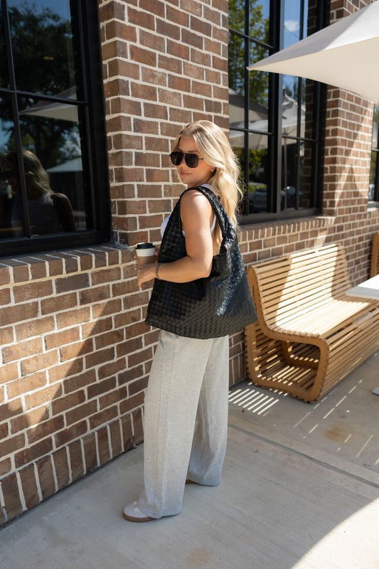 Isla Woven XL Handbag