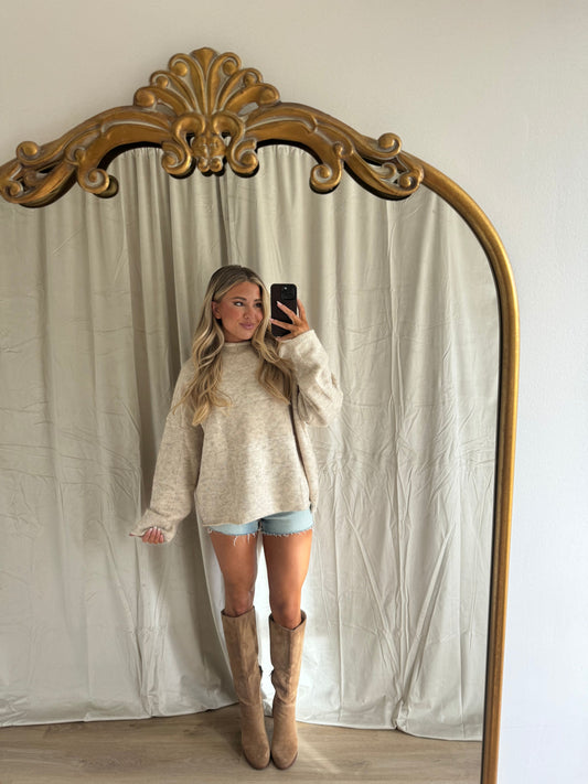 Ryleigh Mock Neck Sweater