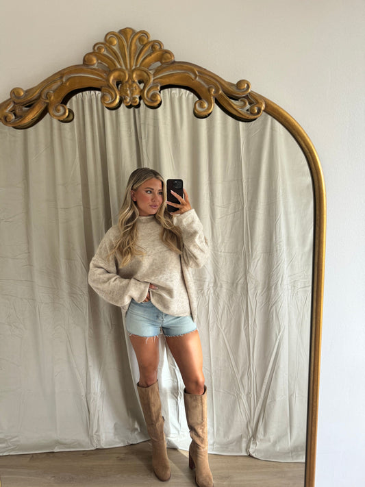 Ryleigh Mock Neck Sweater