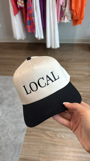 LOCAL Vintage Hat, Black