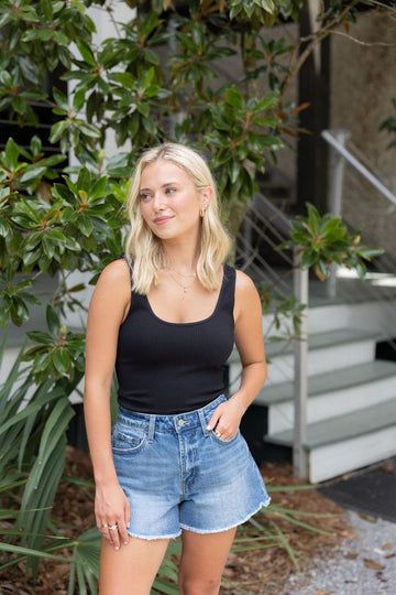 Reagan Ribbed Crop