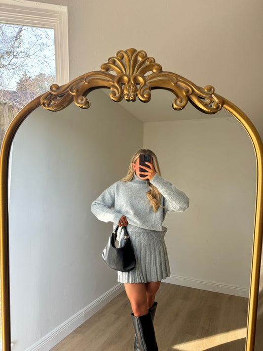 Tori Sweater & Pleated Skirt Set