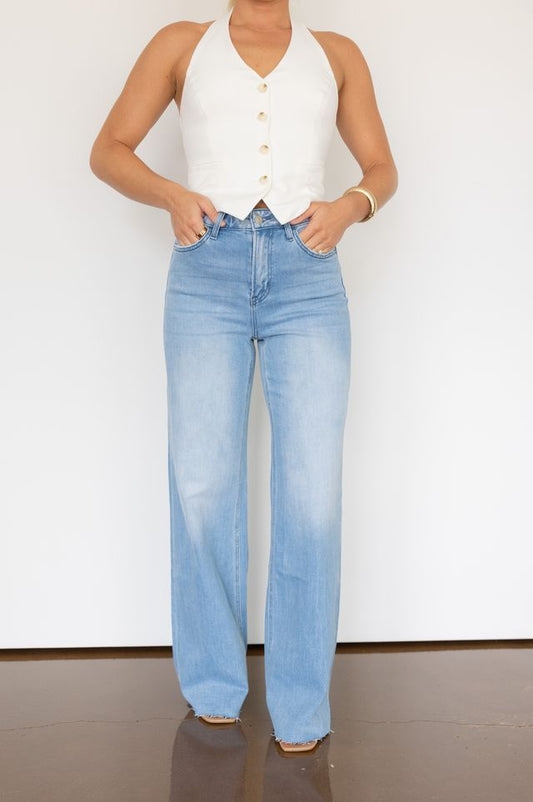 Willow High Rise Wide Leg Denim