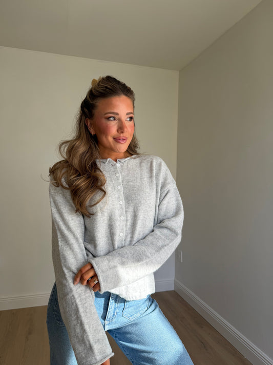 The Essential Button Down Cardigan Top