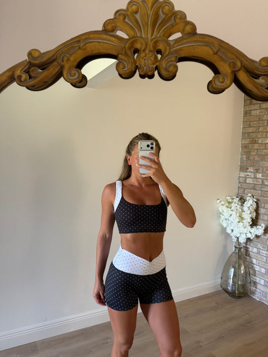 Roxy Ruched Waistband Biker Shorts