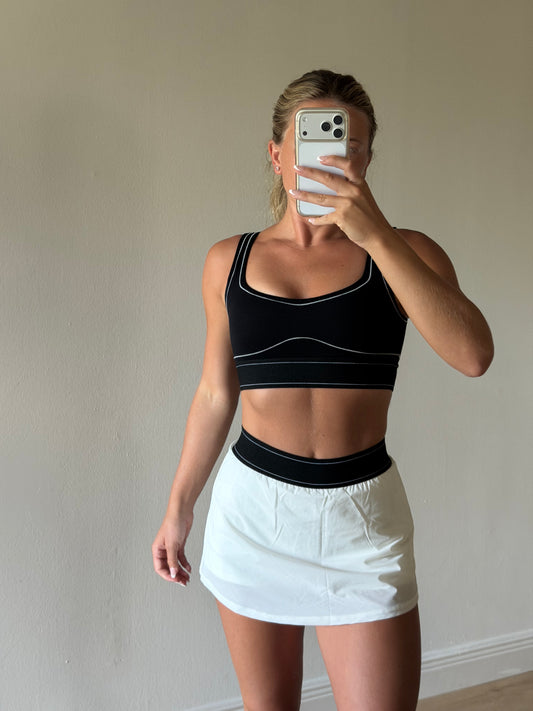 Carly Contrast Sports Bra