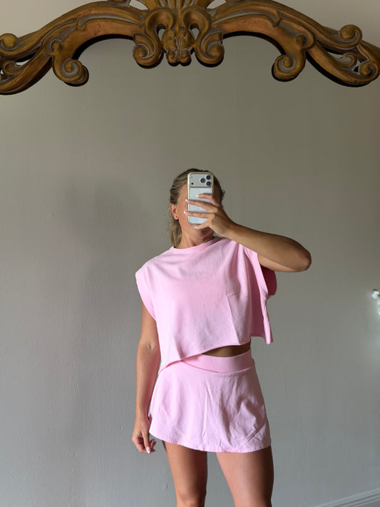Molly Mineral Wash Open Back Top