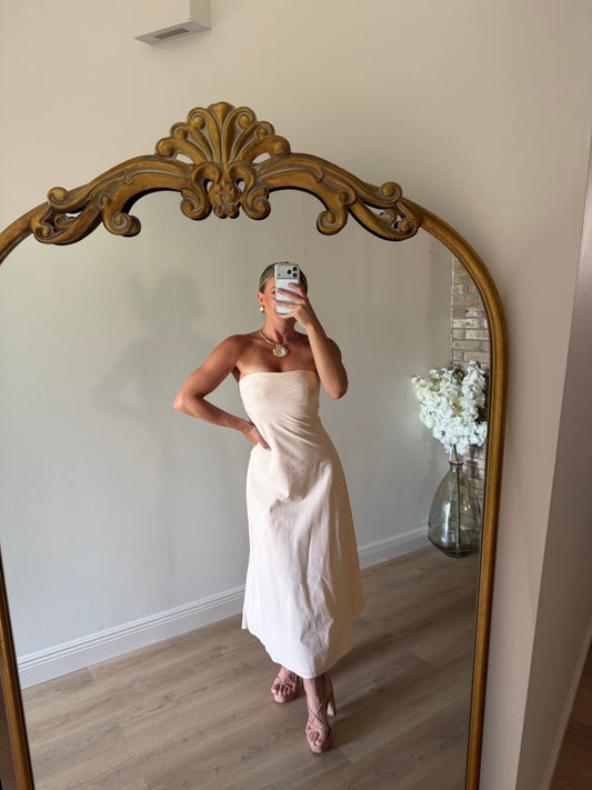 Briar Striped Midi Dress