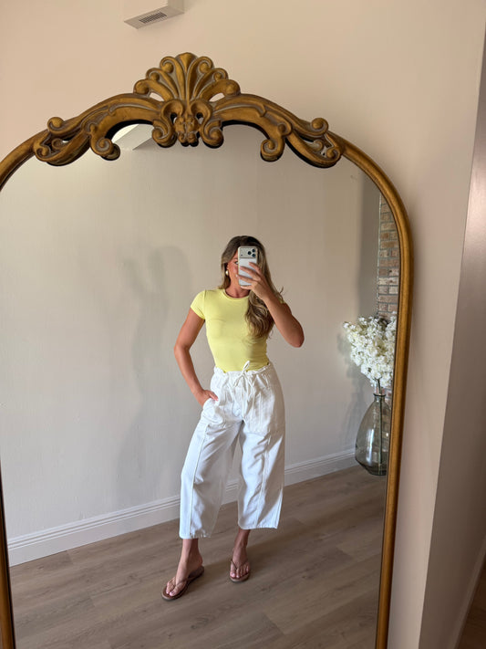 Dede Drawstring Barrel Pants