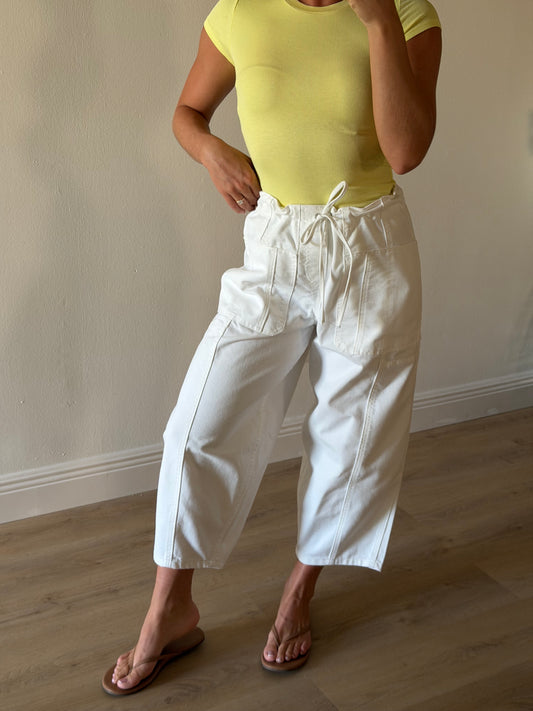 Dede Drawstring Barrel Pants