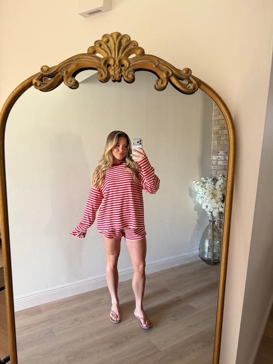 McCall Striped Shorts Set