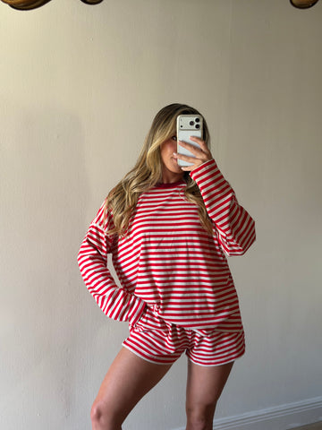 McCall Striped Shorts Set