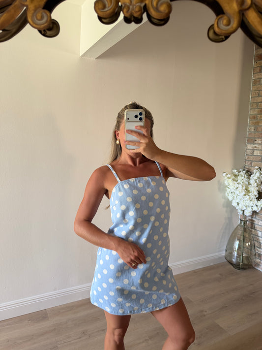 Regina Polka Dot Mini Dress