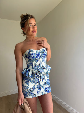 Kirsten Floral Mini Skirt