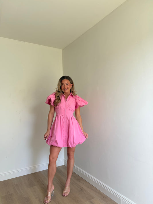 Meg Bubble Mini Dress