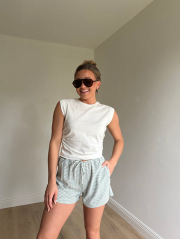 Hudson Gingham Shorts