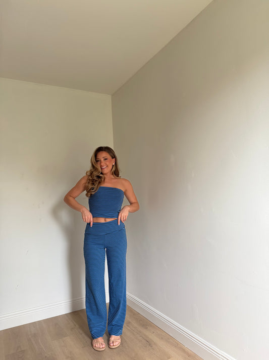 Stella Striped Pants Set