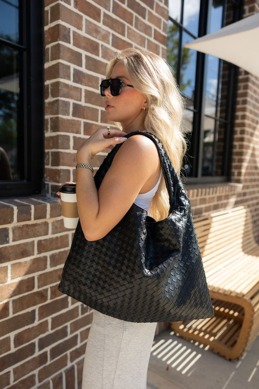 Isla Woven XL Handbag