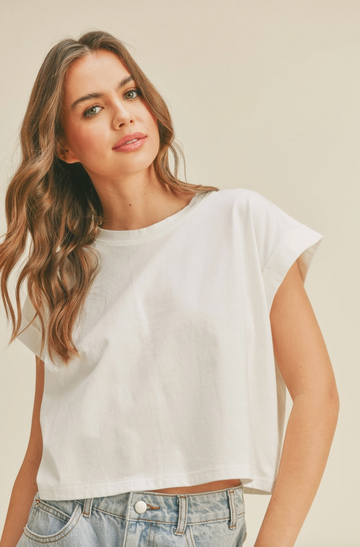 Lori Cuff Sleeve Tee