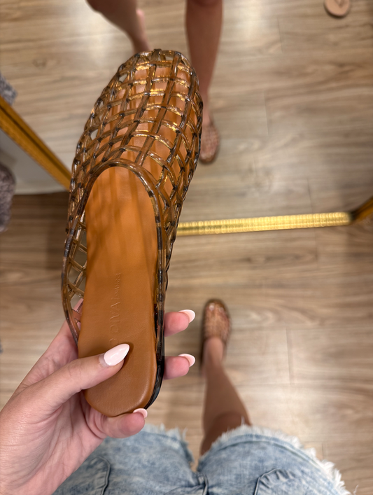 Jelly Mule Flats
