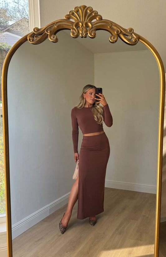 Showstopper Maxi Skirt Matching Set