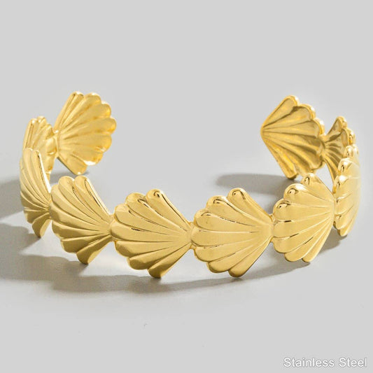 Seashell Cuff Bracelet