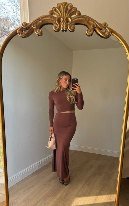 Showstopper Maxi Skirt Matching Set