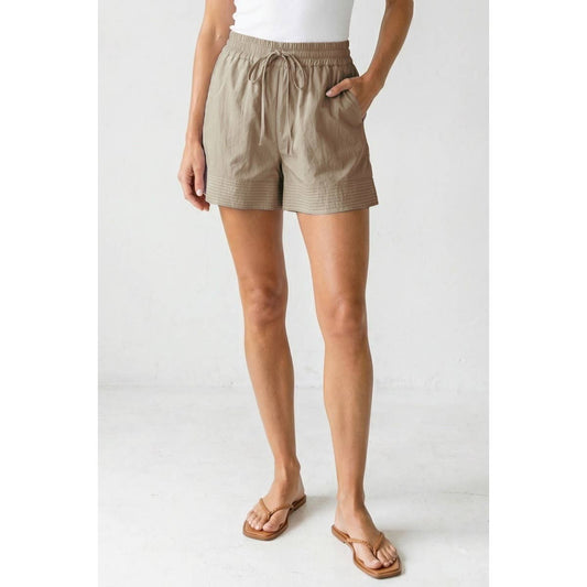 Coastal Cutie Contrast Stitch Shorts