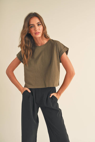 Lori Cuff Sleeve Tee